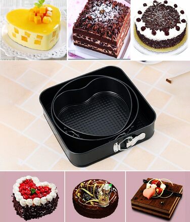 Набір форм для випічки 3 шт. з антипригарним покриттям та швидкою застібкою