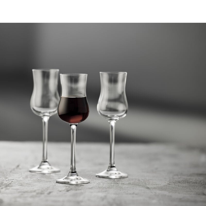 Келихи для білого та червоного вина Lyngby Glas Juvel, прозорі, 90 мл, 4 шт.