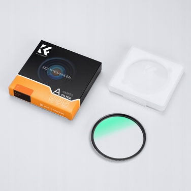 УФ-фільтр K&F Concept UV HD MC Green Slim PRO серії A, 55мм
