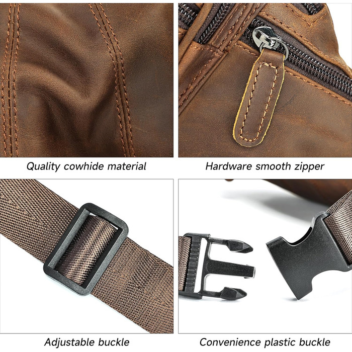 Стильна бананка для жінок, розкішна бананка з натуральної овчини, для вечірок, клубів, бананка на пояс, поясна сумка Crazycoffee