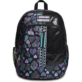 Рюкзак Seven Rucksack Advanced для школи, університету та відпочинку. Місткий рюкзак для підлітків, дівчаток та хлопчиків з відділенням для ноутбука та кишенькою для пляшки. Кольори: рожевий, фіолетовий.