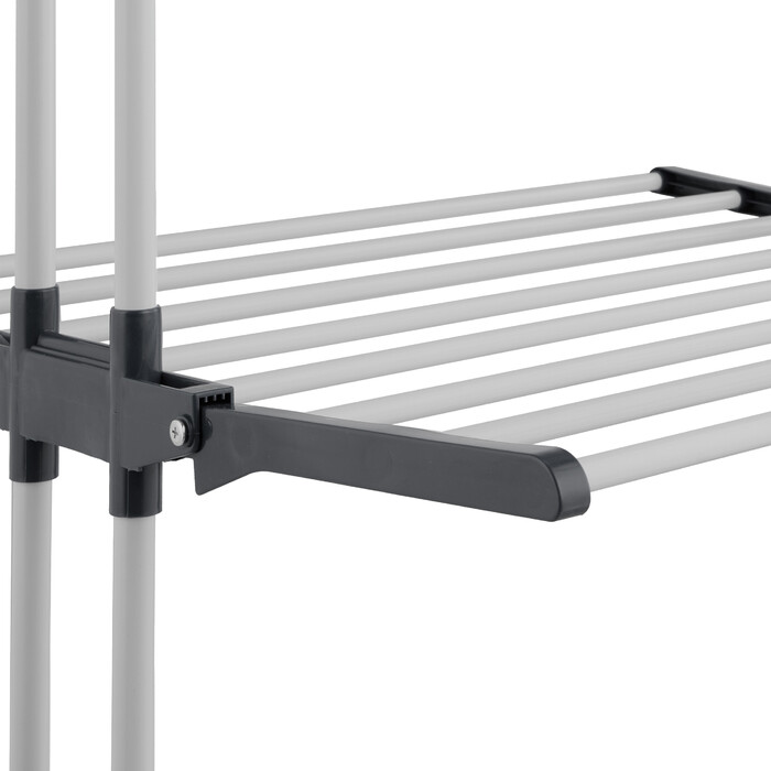 Relaxdays Clothes Rail Tower with Wheels