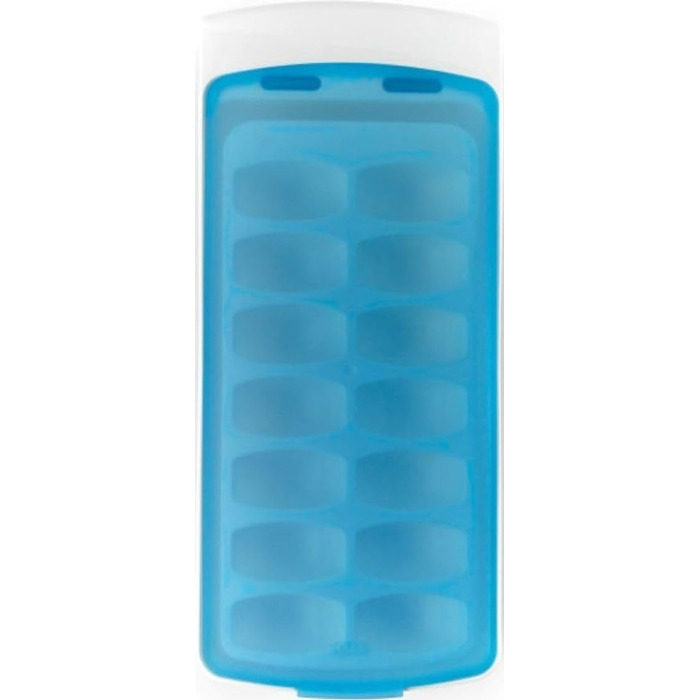 Силіконова форма для льоду OXO Good Grips з кришкою, герметична, для маленьких закруглених кубиків