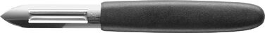 Набір ножів Zwilling Twin Grip, 3 предмети (овочечистка 6.5 см, шинкувальний ніж 9 см, універсальний ніж 12 см), пластикова ручка, чорний