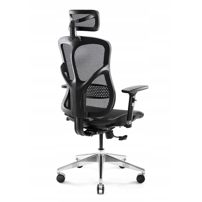 Ергономічне крісло Diablo Chairs V-Basic, тканина, чорне