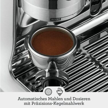 Sage - The Barista Pro - Coffee Machine with Manual Milk Frother - Black Truffle Black Truffle Single
