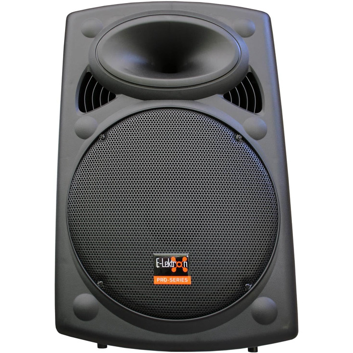 E-Lektron EL38-M MK-III: Портативна акустична система 900W з Bluetooth, MP3, USB, SD, FM, 2 мікрофонами та пультом - Звукове обладнання для вечірок та заходів