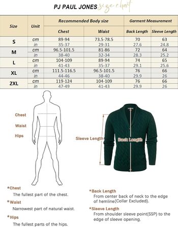 Кардиган чоловічий PJ PAUL JONES з коміром-шарфом, великий в'язання, чорний