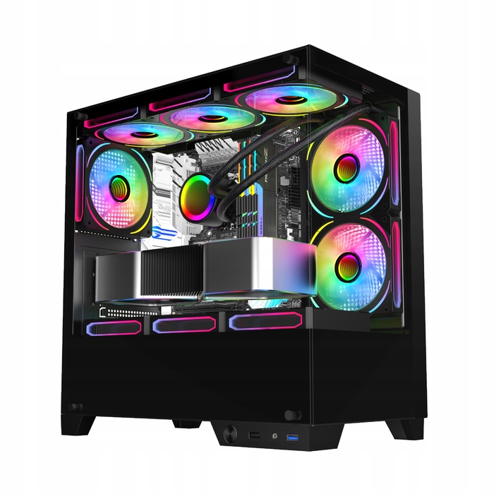 Корпус Midi Tower Bandit BPQ1, чорний