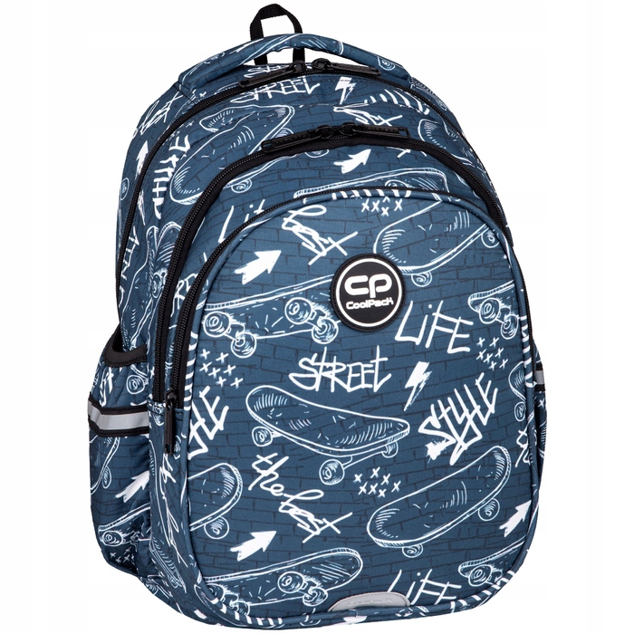 Багатофункціональний шкільний рюкзак CoolPack, багатоколірний, 21 л
