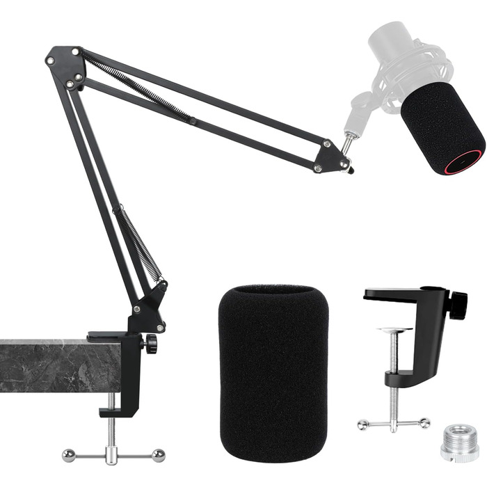 Кріплення для мікрофона HyperX QuadCast та інші - YOUSHARES (з поп-фільтром)