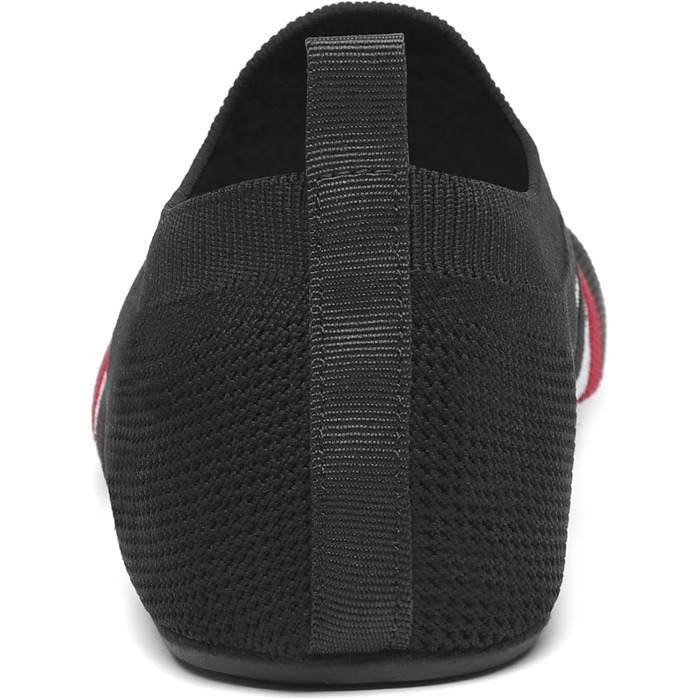 Домашні тапочки для жінок та чоловіків, для ходьби босоніж, в'язані шкарпетки, зручні тапочки для подорожей (38/39.5 EU, Чорний)