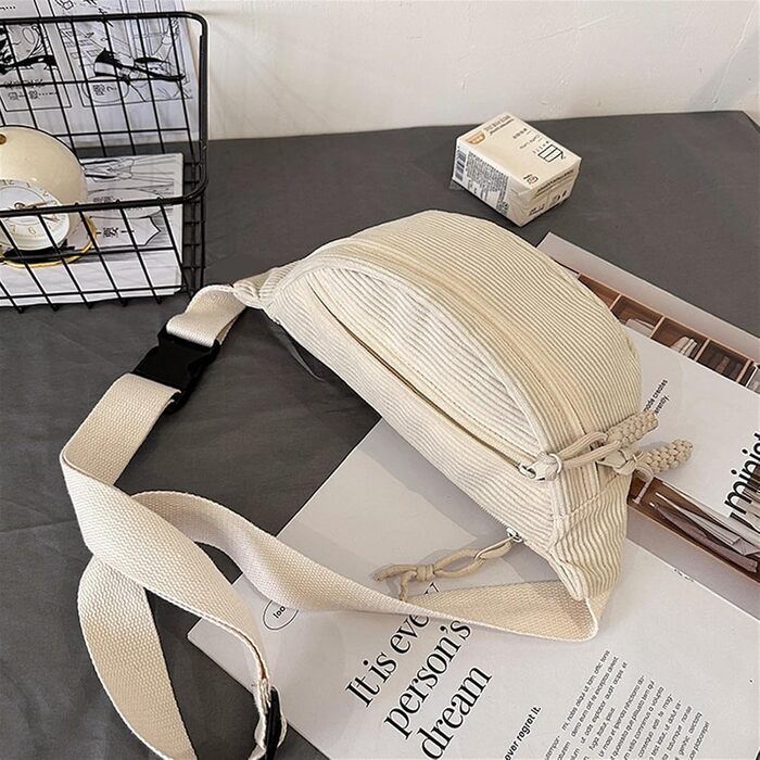 Чоловіча/Жіноча поясна сумка на шнурку, унісекс, зелена, з регульованим ремінцем