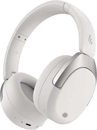 Edifier W830NB Бездротові навушники Over-Ear з ANC -45dB, 94год. акумулятор, LDAC Hi-Res звук, Spatial Audio, швидка зарядка, Bluetooth V5.4 (пісочний)