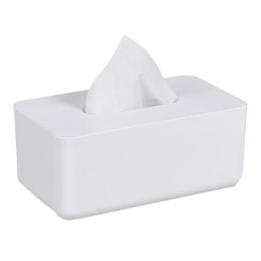 Relaxdays Cloth Box with Bamboo Lid