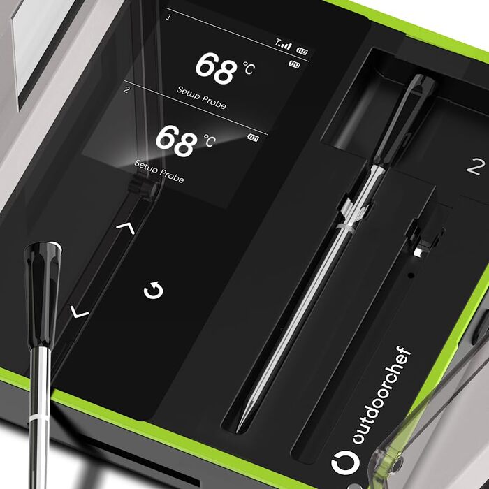 Термометр для гриля Outdoorchef Easy Check Bluetooth - бездротовий, двозонний