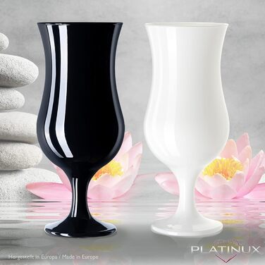 Набір келихів для шампанського PLATINUX Black & White (6 шт., 210 мл)