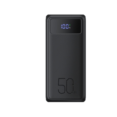 Потужний павербанк Veger Tank Lite (W5001) 50000 mAh, PD QC3.0 5A 22.5W, чорний