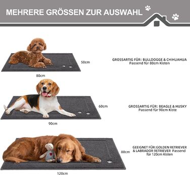 Килимок для дому BEQHAUSE 80x120 см, сірий - для входу, коридору, передні/задні двері, миється