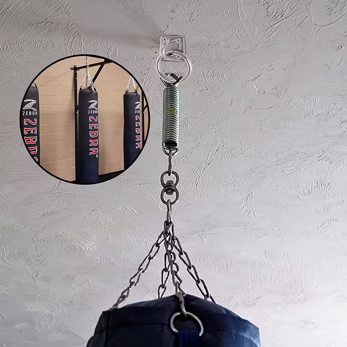 Lyaor Ring Boxing Punching Ball Ears for up to 70 kg, 40x35mm Steel