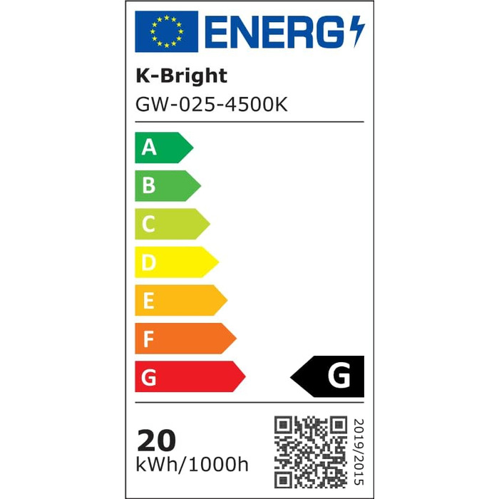 Зовнішнє LED-світильник K-Bright з датчиком руху, вологозахист IP65, для балкона/саду, квадратний, темно-сірий