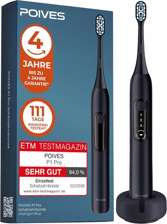 Звукова зубна щітка P1 Pro: датчик натискання, акумулятор на 110 днів