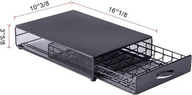 Тримач для капсул кави FlagShip: органайзер для Nespresso, Vertuo (40 капсул)