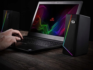 Комплект колонок 2.0 Redragon GS520 Anvil 25 Вт, чорний