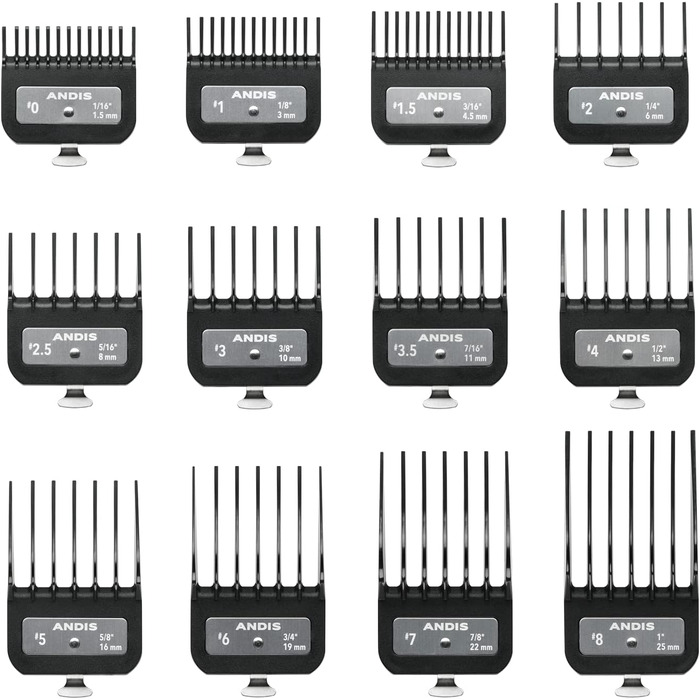 Машинка для стрижки волосся Andis MTC з регульованим ножем, сіра, літієва батарея