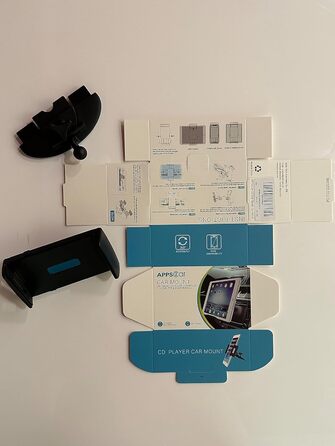 Утримувач для планшета в автомобіль APPS2Car, 360° обертання, сумісний з iPad Pro/Air/Mini та іншими планшетами 7.9-11 дюймів