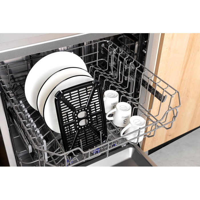 Фритюрниця Linsar з подвійною зоною та двома кошиками, 8л, з сенсорним екраном, 9 режимів, Dual Cook, чорний