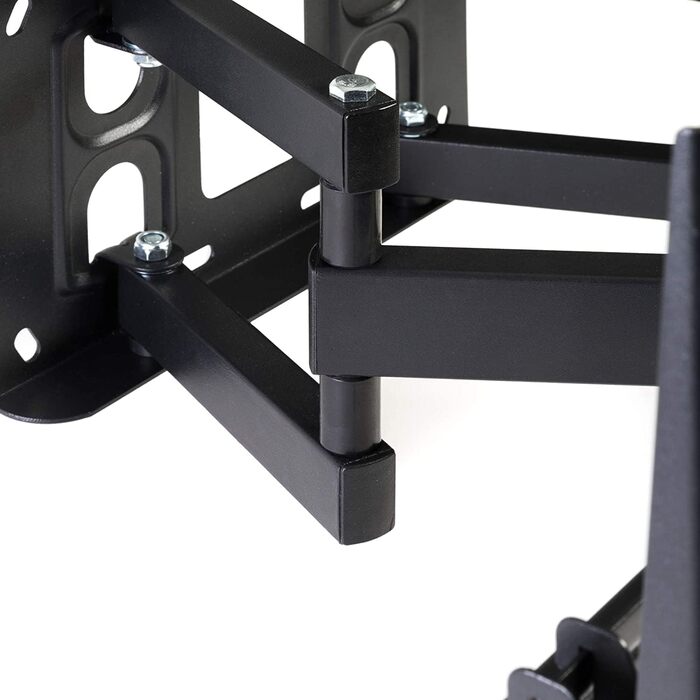 Кріплення для телевізора Ribelli® Schwenkbar Neigbar: поворотне та нахилене, VESA 600x400mm, для телевізорів та моніторів 32-84 дюймів, до 50 кг, підходить для Flat та Curved моделей