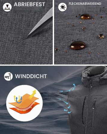 Чоловічий жилет Softshell Outdoor водонепроникний робочий, легкий, темно-сірий, розмір XL