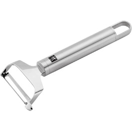 Овочечистка ZWILLING Pro, 17 см, нержавіюча сталь, ергономічна ручка, срібляста