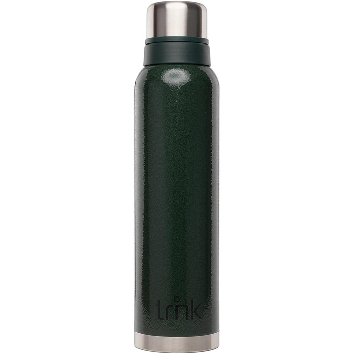 Термос Outdoor Trnk Polar 2 - 1600 мл, нержавіюча сталь, BPA-free, зберігає тепло 40 годин, з 2 стаканчиками, для посудомийної машини (зелений)
