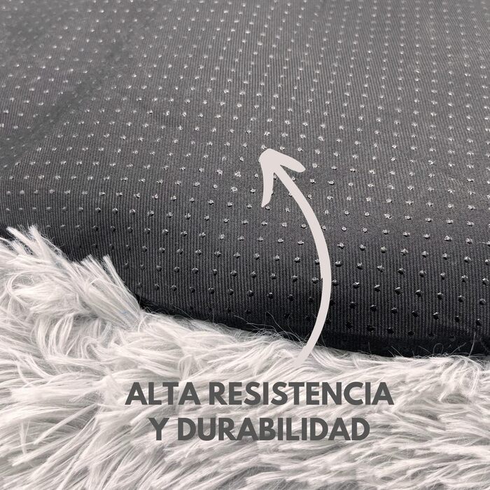 Ліжко для собак та котів Yuma Spazio, 50x70 см, анти-гризун, міцне, знімний чохол, турквезевий колір