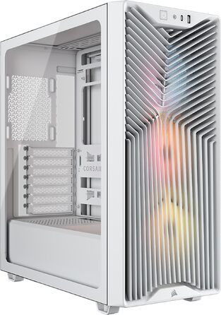 Корпус для ПК Corsair 3200D RS ARGB Mid-Tower ATX, білий