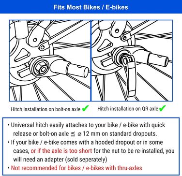Причіп для собак Tiggo VS Pets L - великий, 270л, для собак до 35 кг, складаний, червоний