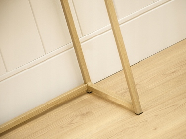 Консольний столик Mebel-Partner, дуб матовий, 80 x 76,5 x 28 см