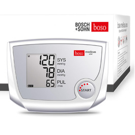 Тонометр на плече Boso Medicus Uno XL з великим дисплеєм та XL-манжетою (32-48 см)