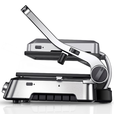 Електричний контактний гриль Braun CG9047, сріблястий/сірий, 2000 Вт