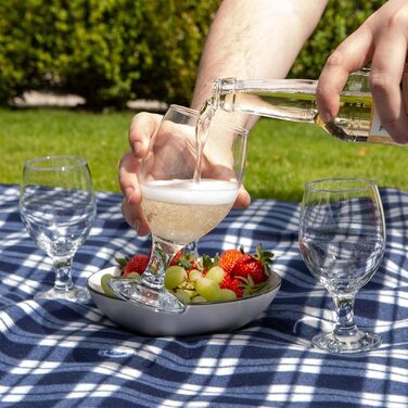 Набір келихів для пива Luxus Pint, 6 шт, 590 мл, без свинцю, 590 мл