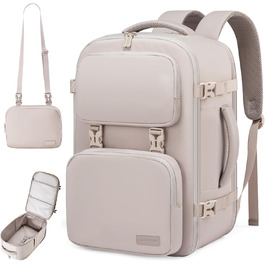 LOVEVOOK Рюкзак для ручної поклажі в літак 40L, жіночий великий, 17.3