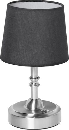 LED-лампа настільна бездротова з акумулятором 4000mAh, тепле світло 2700K, сенсорне керування, з адаптером/кабелем, для спальні, подарунок (золота)