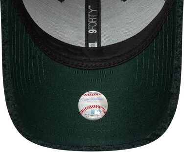 Кепка New Era Basecaps 9Forty, регульована, особливі дизайни, вигнутий козирок, логотип Patch, Oakland Athletics #38881