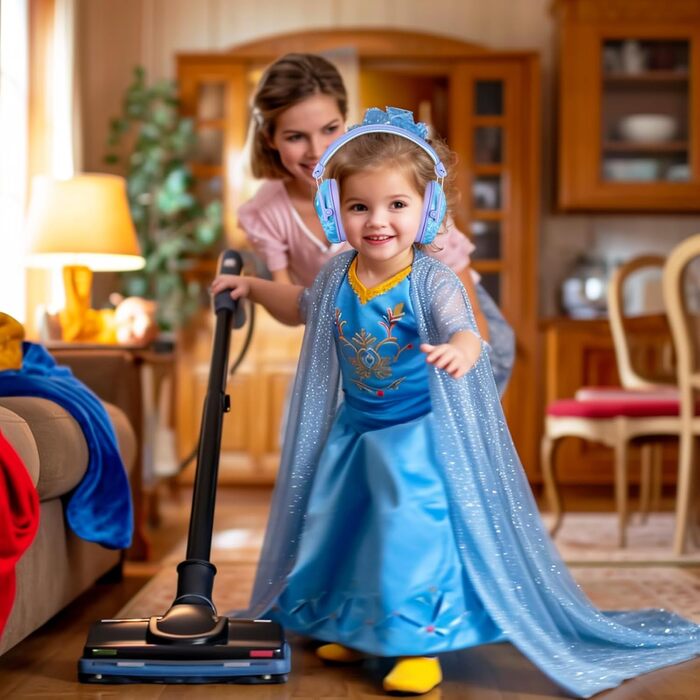 Навушники для захисту від шуму ProCase для дітей, NRR 24dB, складаються, регульовані, з захистом від шуму (Frozen)