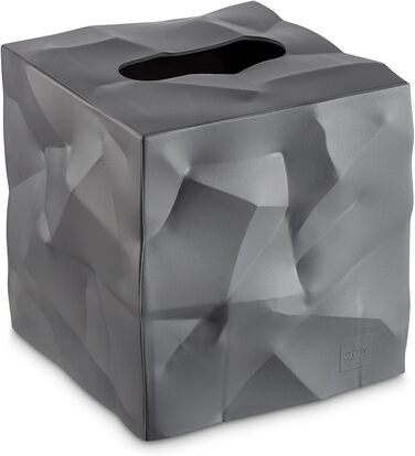 Essey Cosmetic Tissue Box Wipy Cube I, square tissue box dispenser, design tissue box, 13x13x13 cm