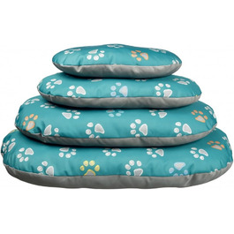 Подушка для тварин Trixie Jimmy, 80 x 50 см, турквіс/сірий