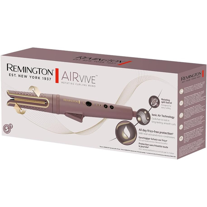Стайлер для волосся Remington AIRvive™ Lockenstab CI8930 з іонізацією та технологією Air-Technologie, 160-210°C