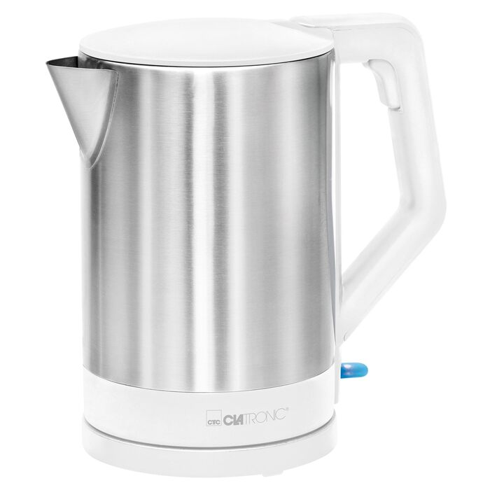 Електричний чайник Clatronic WKS 3692: нержавіюча сталь, 1,5 л, BPA free, з автовимкненням